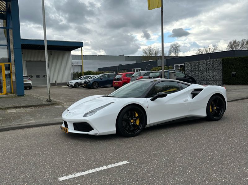 Ferrari 488 GTB spotted in 's-Hertogenbosch