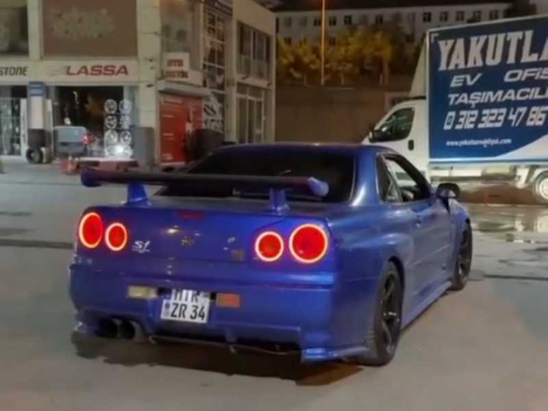 Nissan GT-R spotted in Topaklı