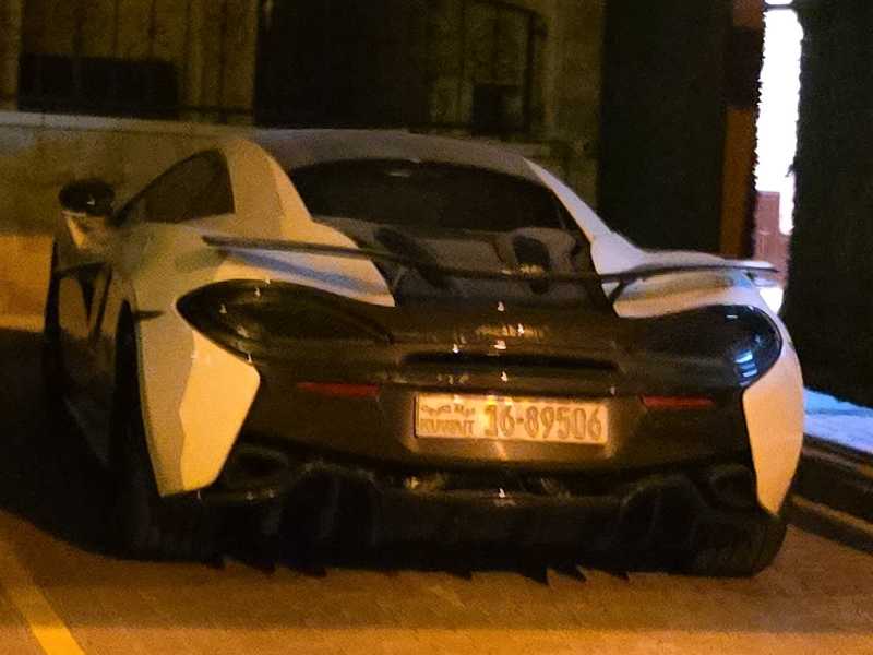 McLaren 650S spotted in Kuwait City