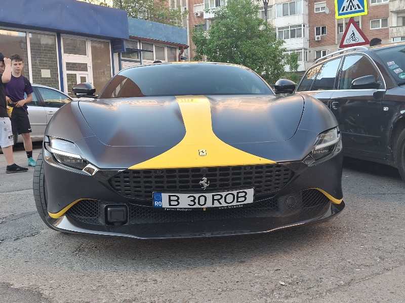 Ferrari Roma spotted in Reşiţa