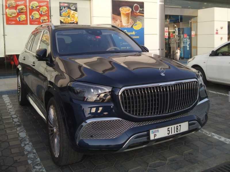 Mercedes-Benz Maybach GLS 600 spotted in Dubai