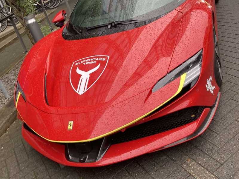Ferrari SF90 Stradale (2020) spotted in Copenhagen, Denmark
