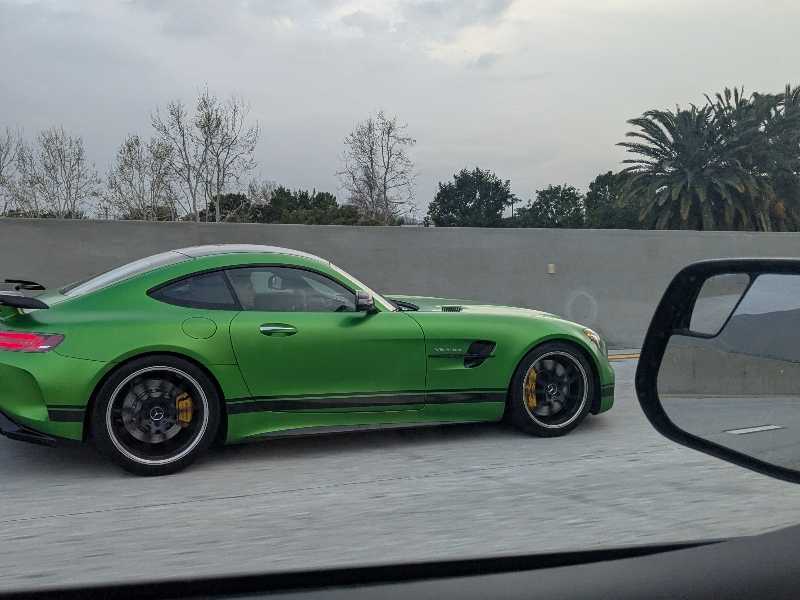 Mercedes-Benz AMG GT spotted in Indio