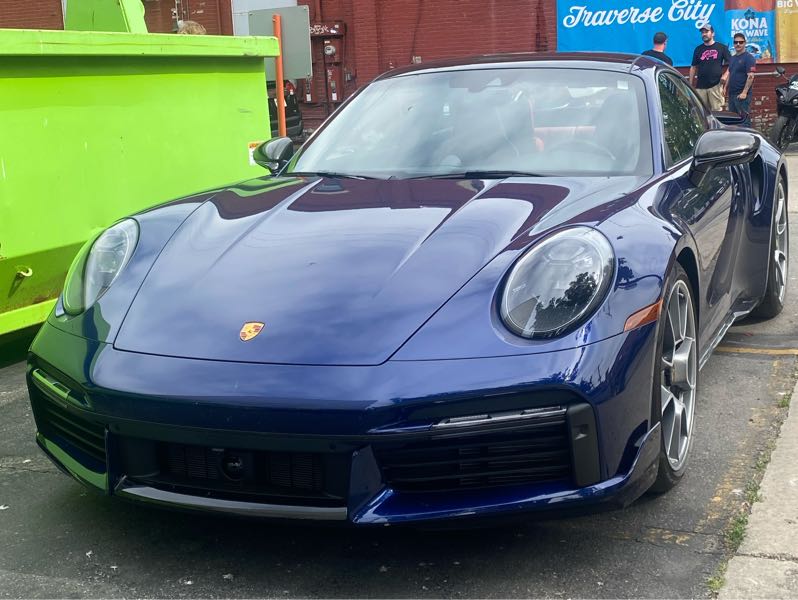 Porsche 911 Turbo S spotted in Traverse City