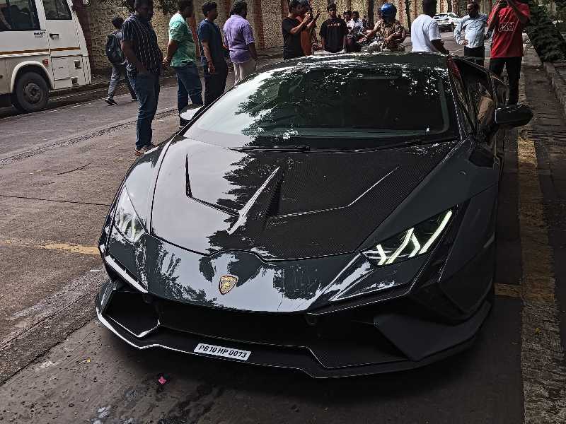 Lamborghini Huracán spotted in Mumbai