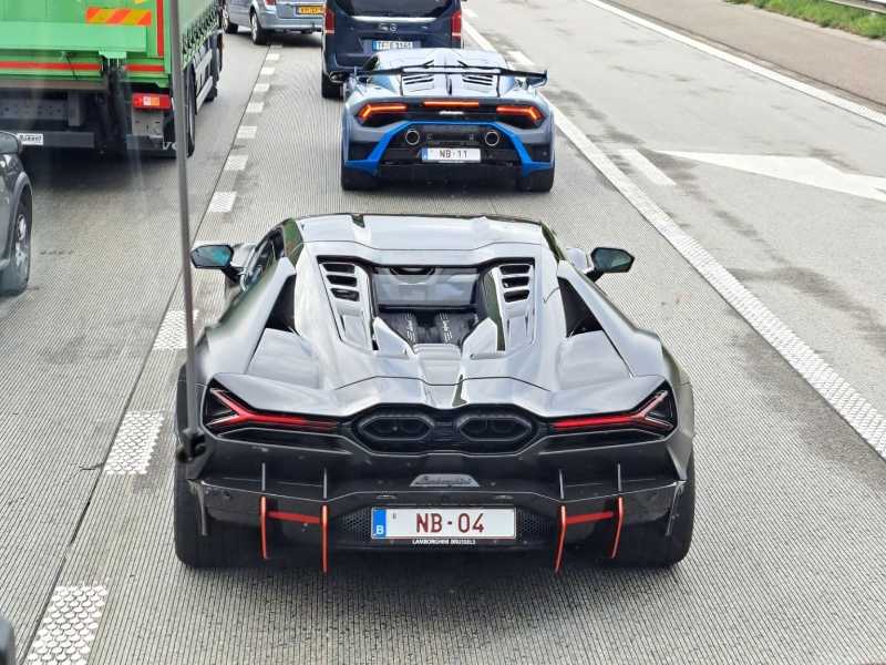 Lamborghini Centenario (2016) spotted in Antwerp, Belgium