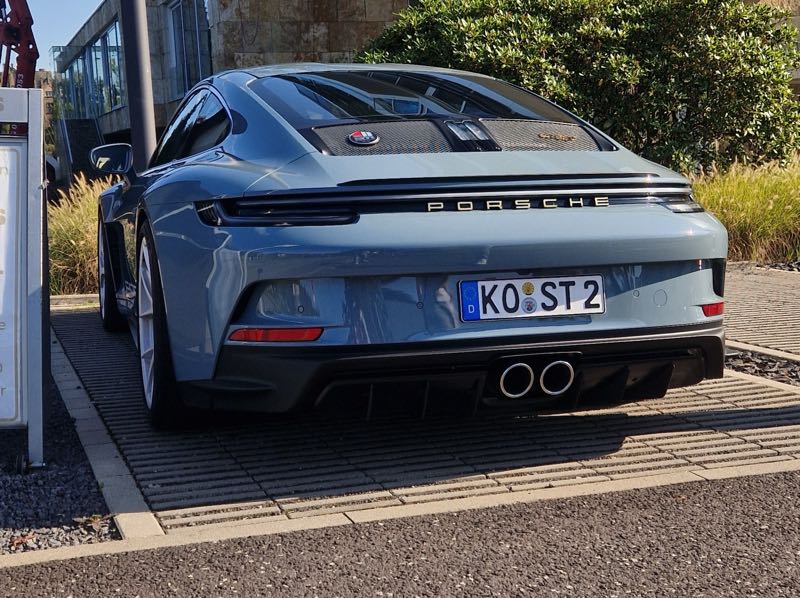 Porsche 911 GT3 spotted in Koblenz