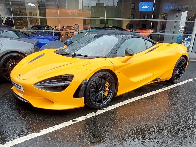 McLaren 720S spotted in Glasgow