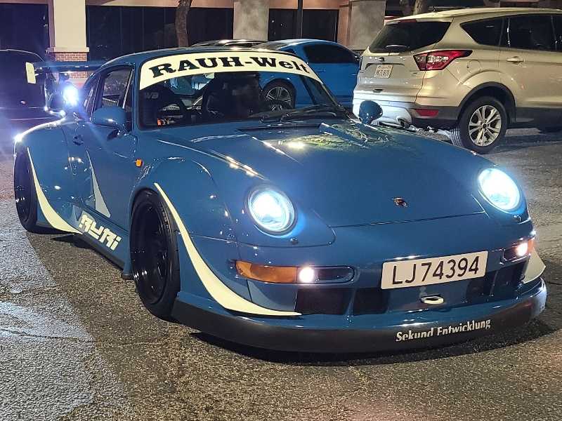 Porsche 911 spotted in Simi Valley
