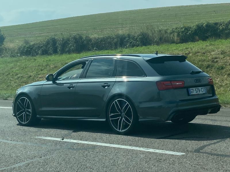 Audi RS6 Avant spotted in Rouen