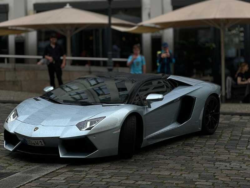 Lamborghini Aventador spotted in Dresden