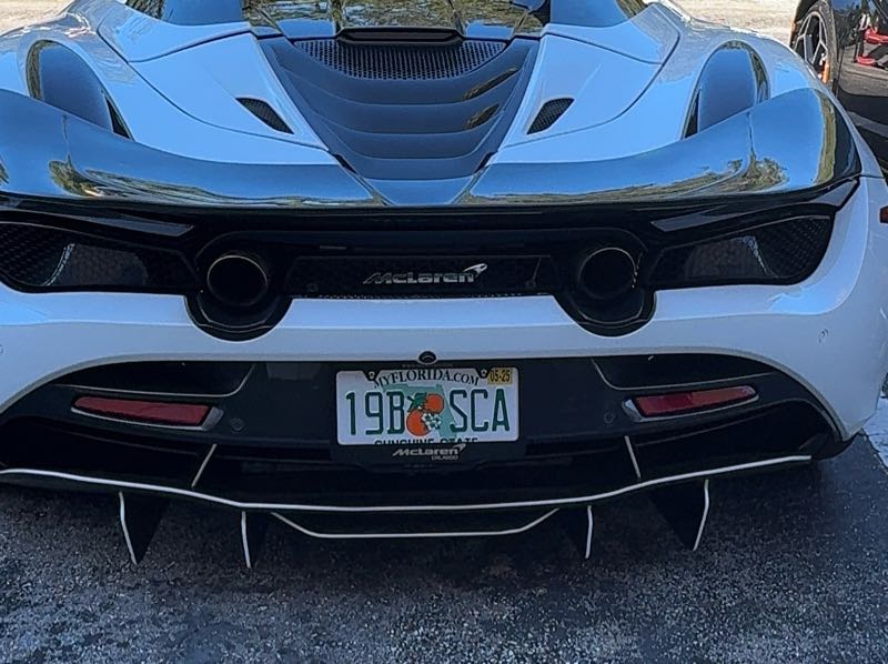 McLaren 720S spotted in Sanford