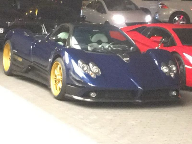 Pagani Zonda spotted in Düsseldorf