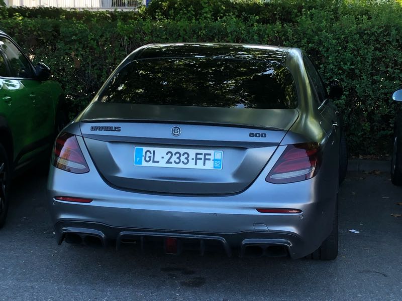 Brabus 800 spotted in Brussels
