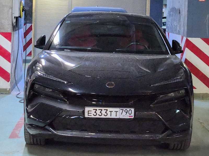 Lotus Evija (2022) spotted in Moscow, Russia