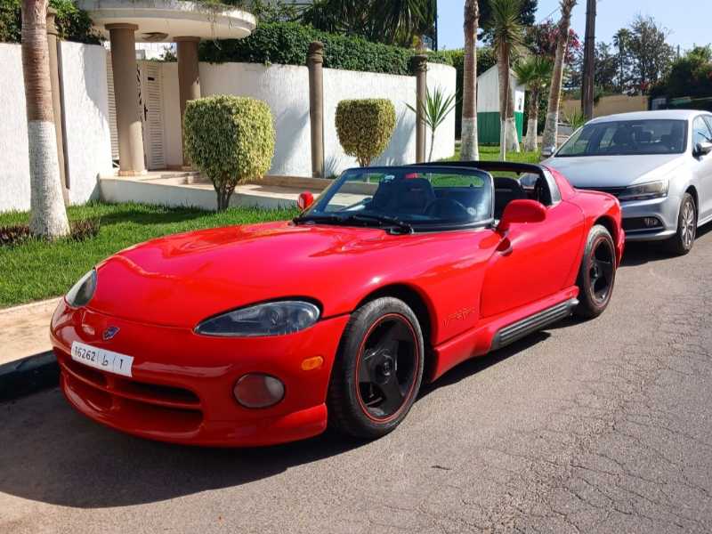 Dodge Viper spotted in Kenitra