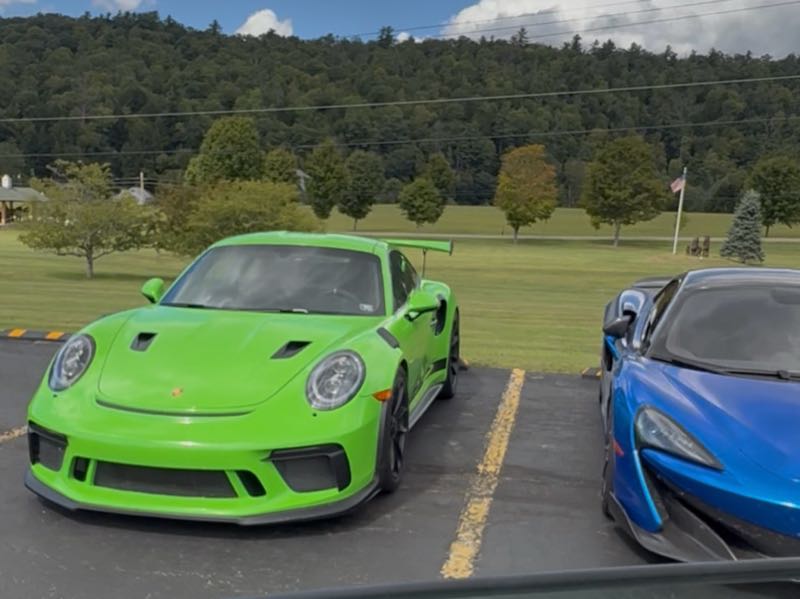 Porsche 911 GT2 RS (2018) spotted in Village of Portville, United States