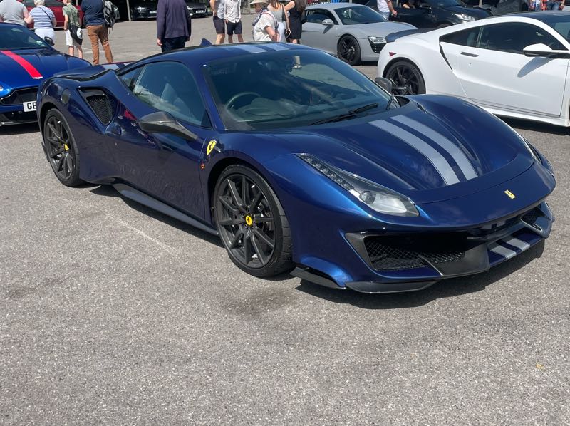 Ferrari 488 Pista (2018) spotted in Tidworth, United Kingdom