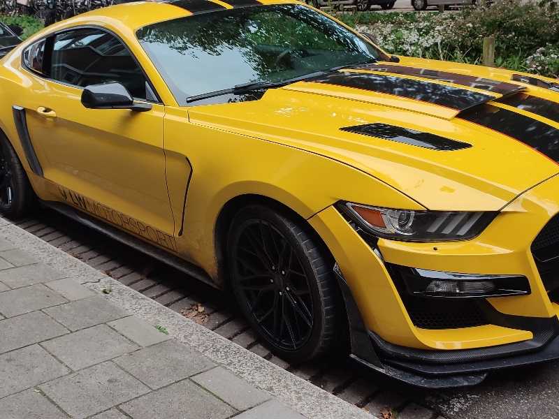 Ford Mustang Shelby GT500 spotted in The Hague