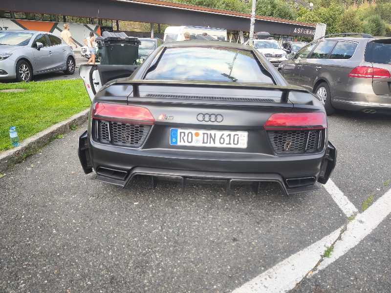 Audi R8 spotted in Villach