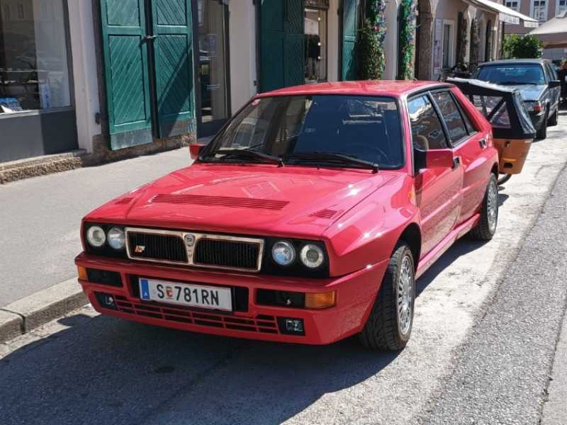Lancia Delta Integrale spotted in Bischofshofen