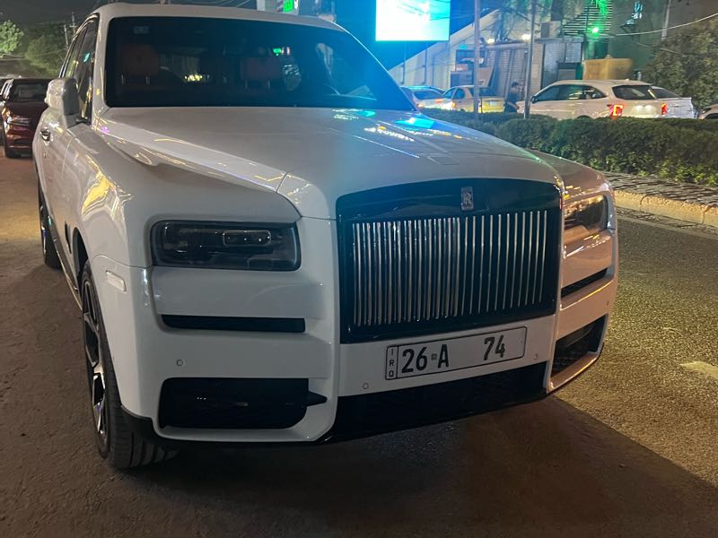 Rolls-Royce Cullinan spotted in Baghdad