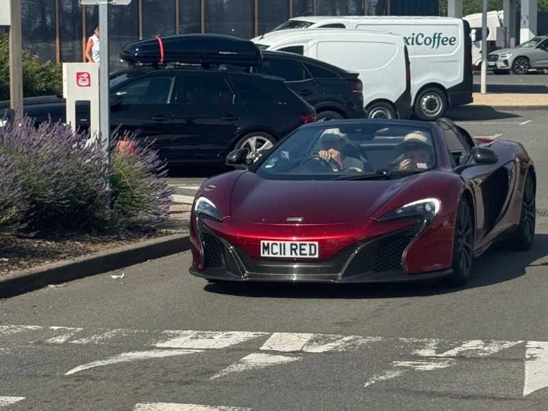 McLaren 650S Spider spotted in Châteauroux