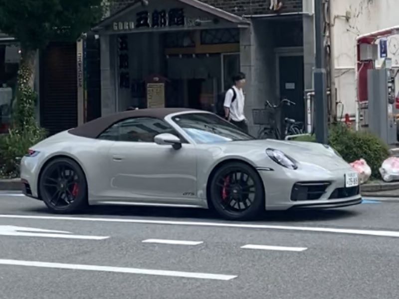Porsche 911 GT3 spotted in Nagoya