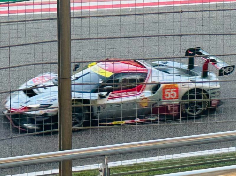 Ferrari 488 GT3 spotted in Dār Kulayb