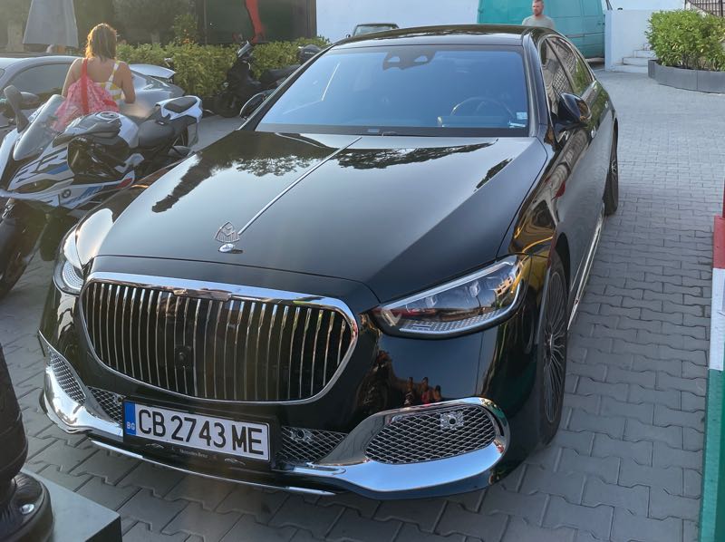 Mercedes-Benz Maybach S-Class spotted in Dobrich