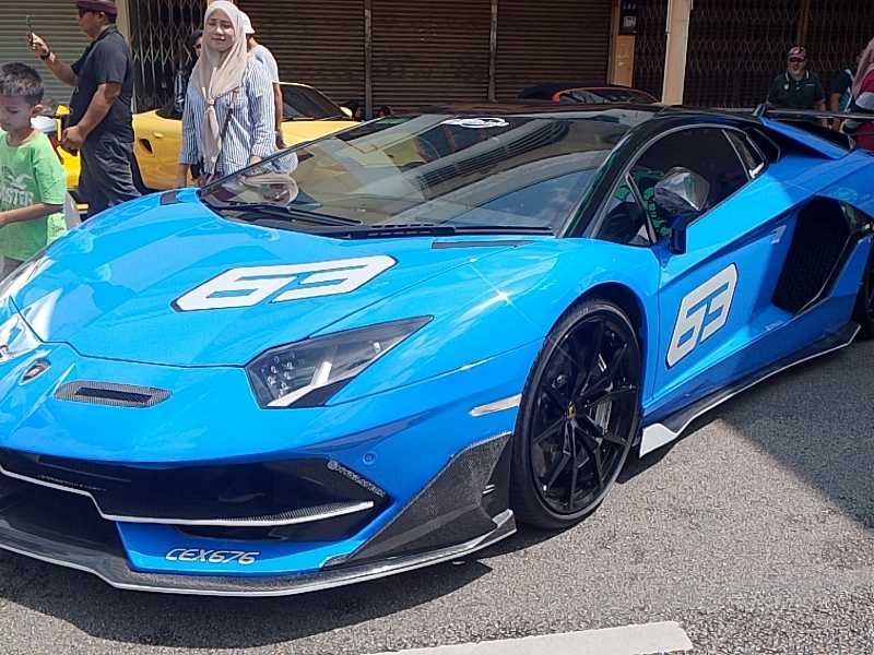 Lamborghini Aventador spotted in Kuantan
