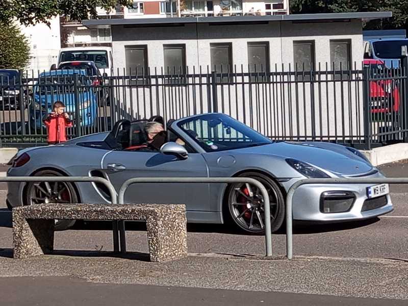Porsche Boxster Spyder spotted in Strasbourg