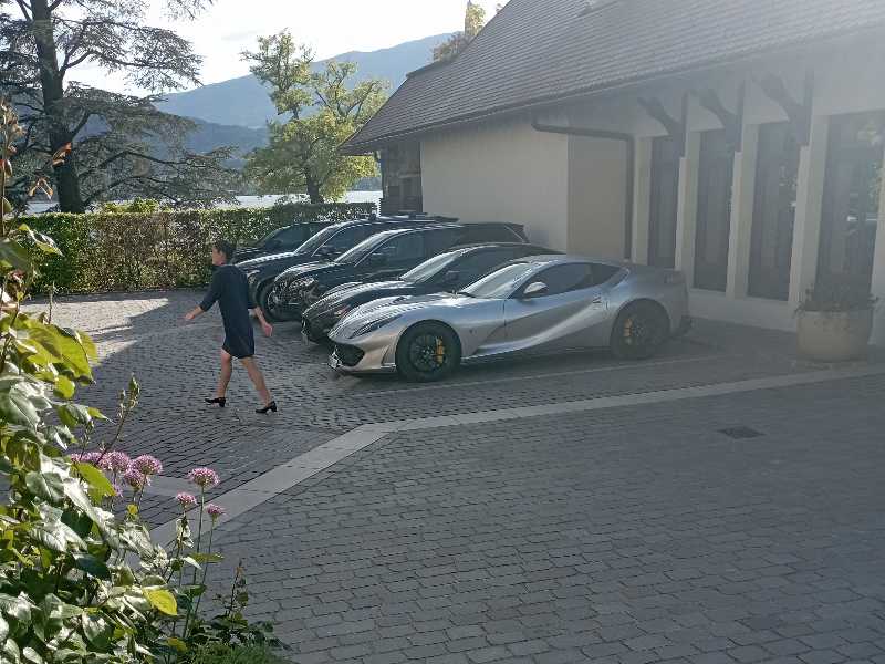 Ferrari 812 Superfast spotted in Annecy