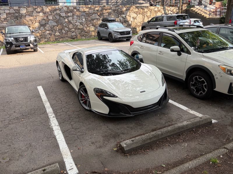 McLaren 650S spotted in Asheville