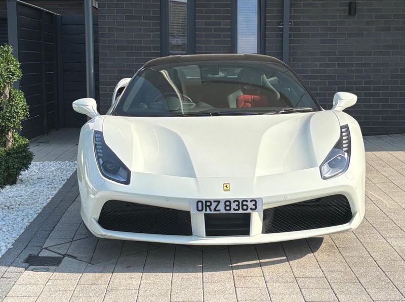 Ferrari 488 Spider (2016) spotted in Coleraine, United Kingdom