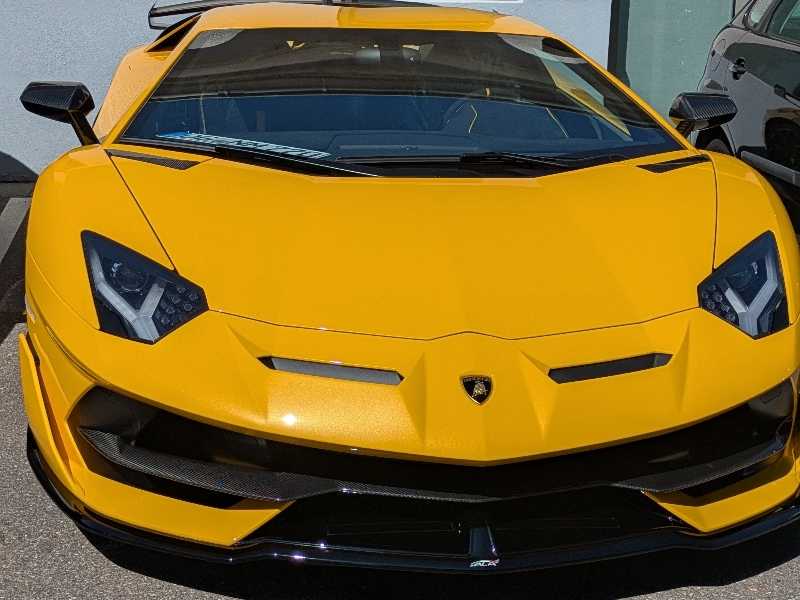 Lamborghini Aventador (2020) spotted in Sindelfingen, Germany