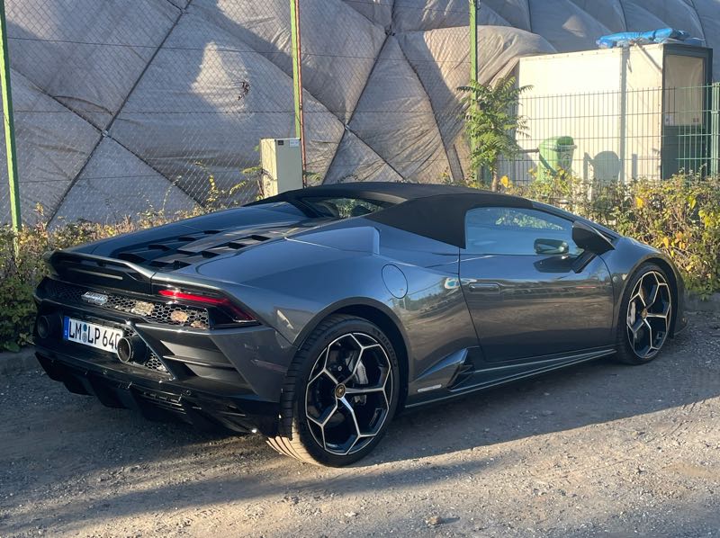Lamborghini Huracán spotted in Budapest