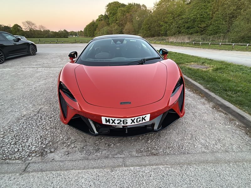 McLaren Artura spotted in Blackburn