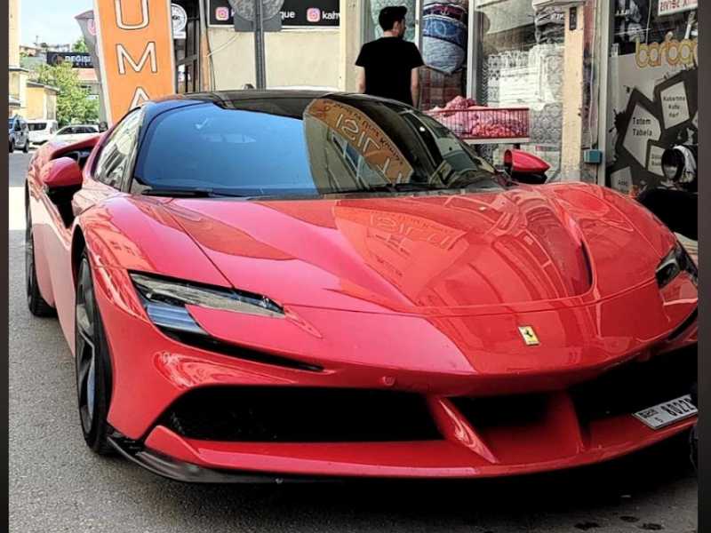 Ferrari SF90 Stradale spotted in Karaman