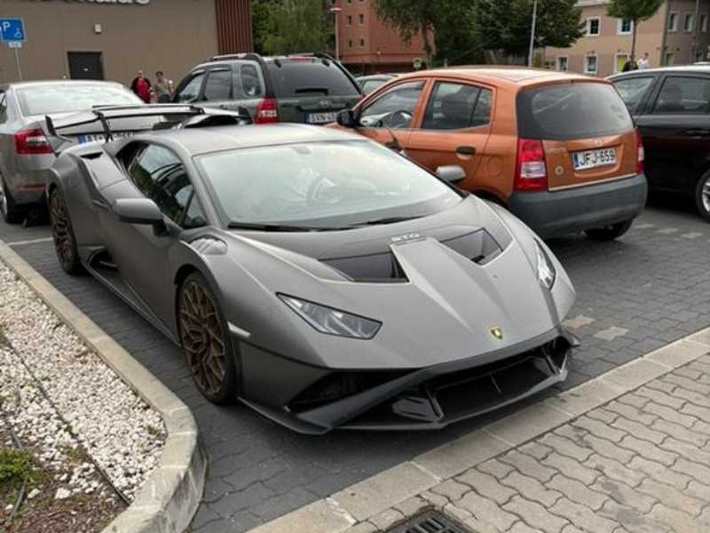 Lamborghini Huracán spotted in Albertirsa