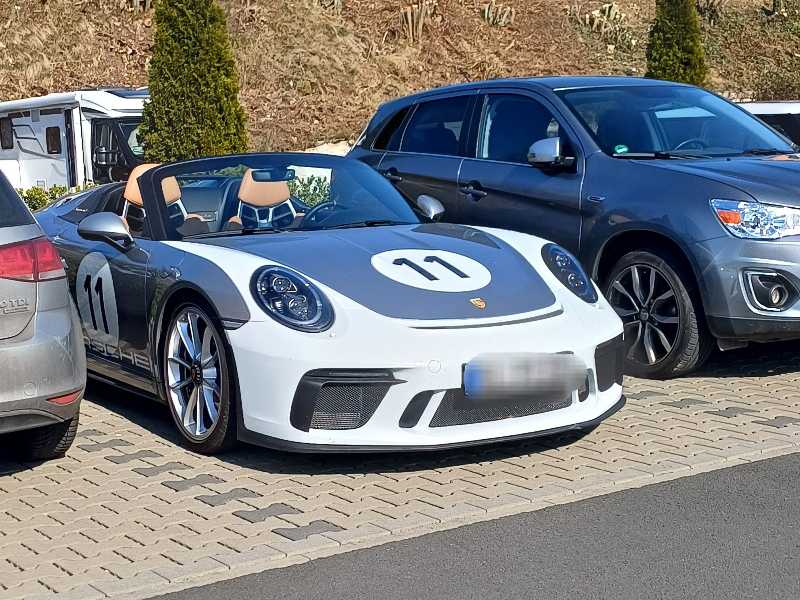 Porsche 911 GT2 RS spotted in Siegen
