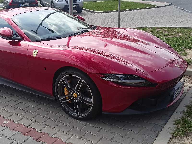 Ferrari Roma (2020) spotted in Prague, Czechia