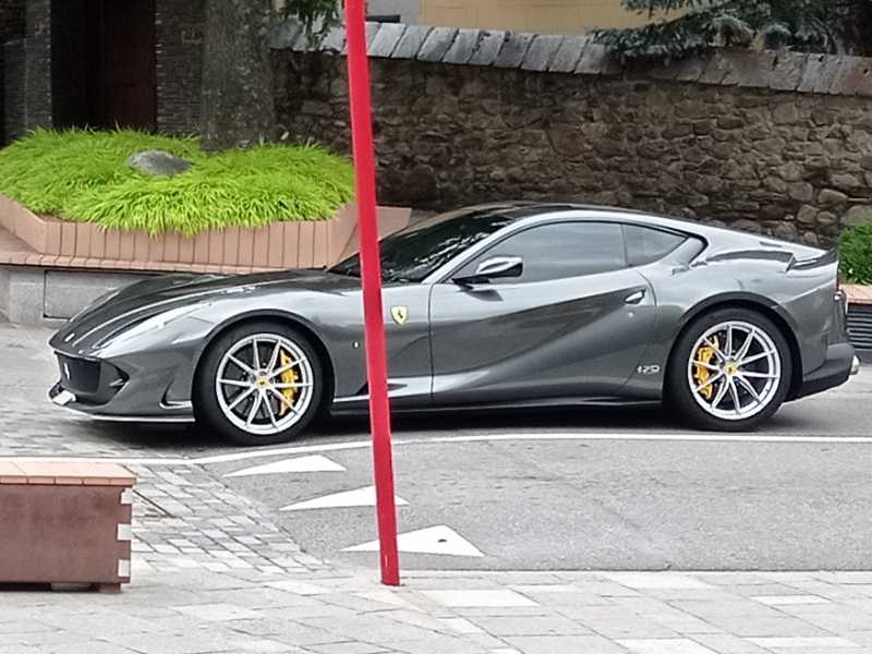 Ferrari 812 Superfast (2017) spotted in Encamp, Andorra