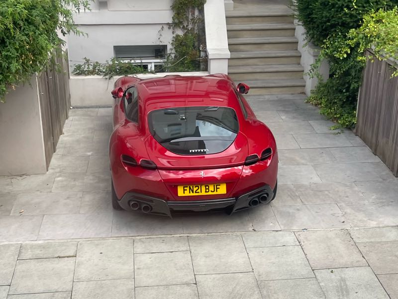 Ferrari Roma (2021) spotted in London, United Kingdom