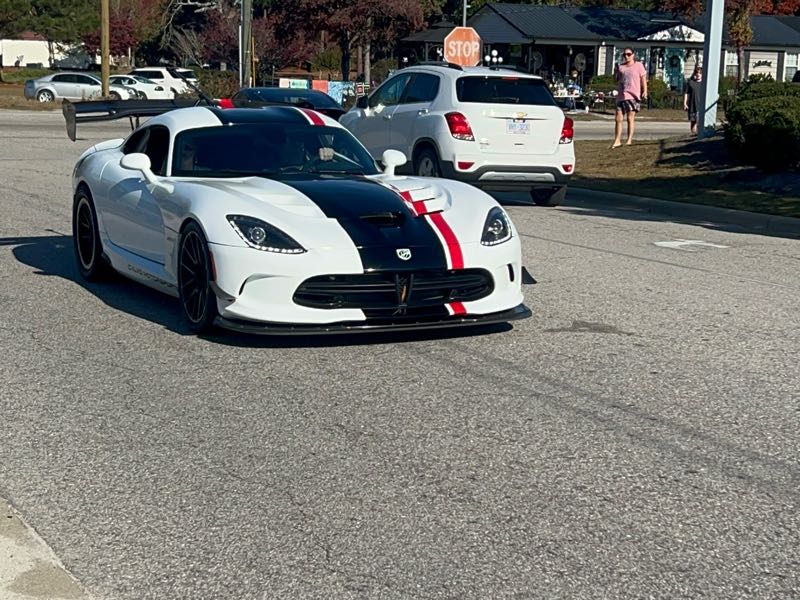 Dodge Viper spotted in Fayetteville