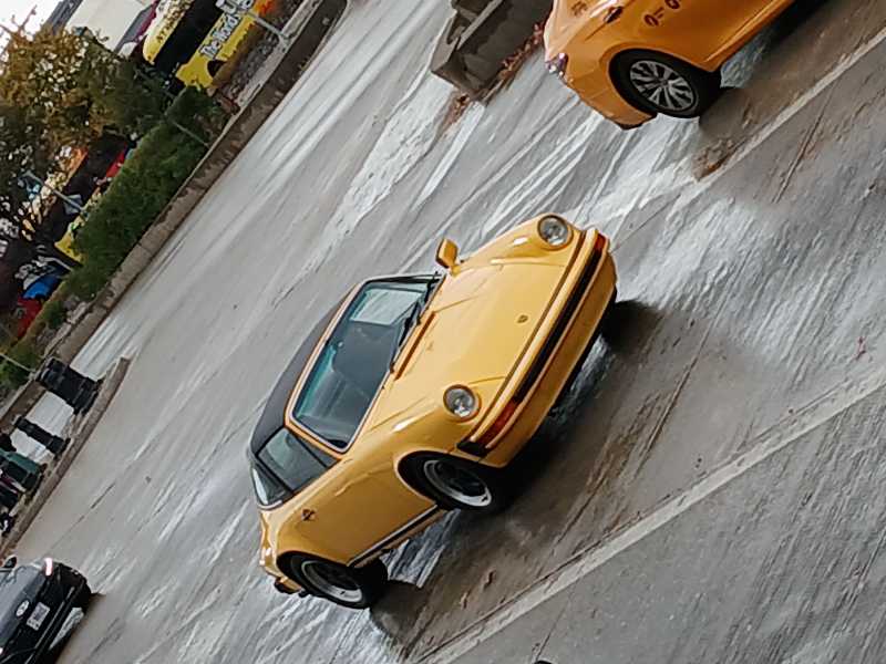 Porsche 911 Targa (1973) spotted in New York City, United States