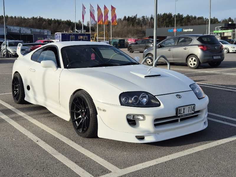 Toyota Supra spotted in Trollhättan
