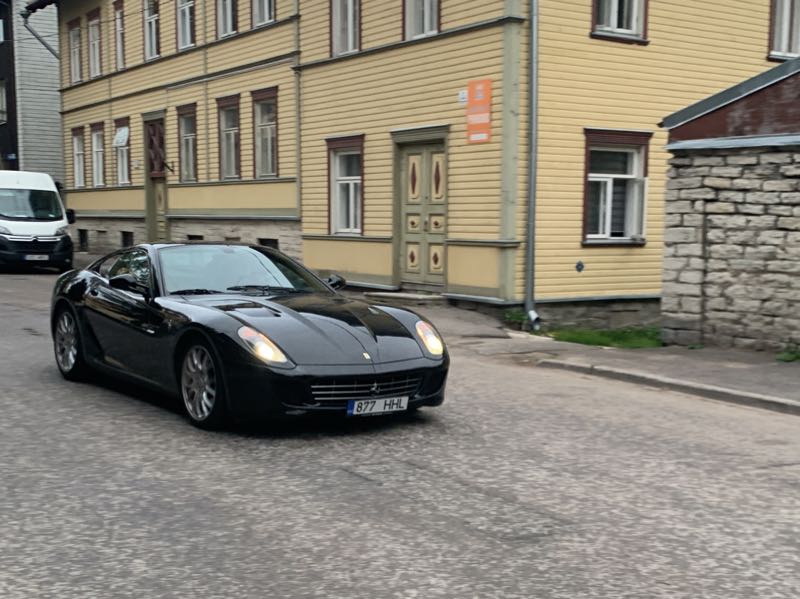 Ferrari 599 GTB Fiorano spotted in Tallinn