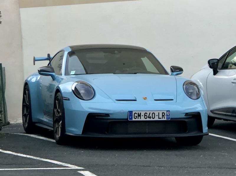Porsche 911 GT3 spotted in Biarritz