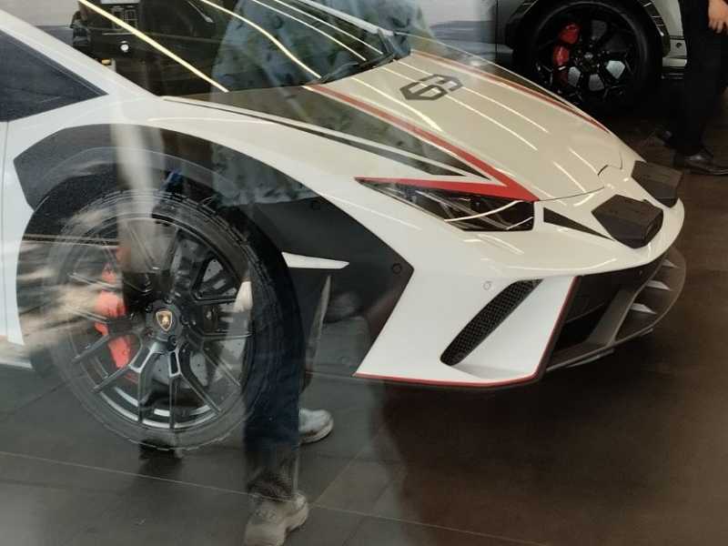 Lamborghini Huracán STO (2021) spotted in London, United Kingdom